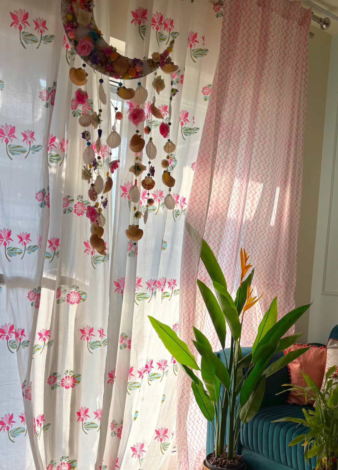 Niharika Collection - Block Print Curtains