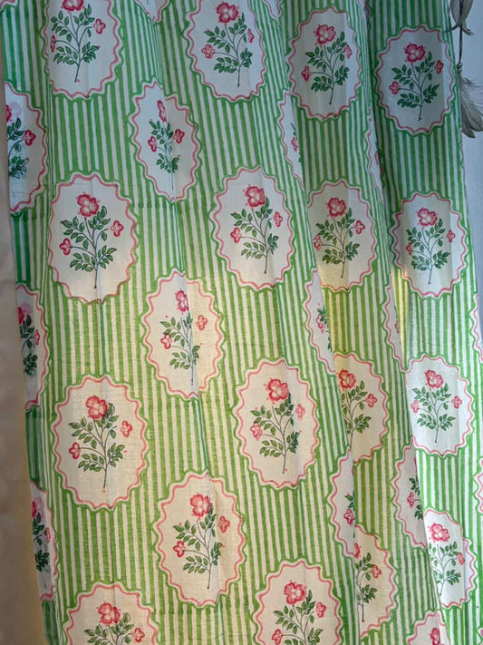 Taruni Collection Block Print Curtains