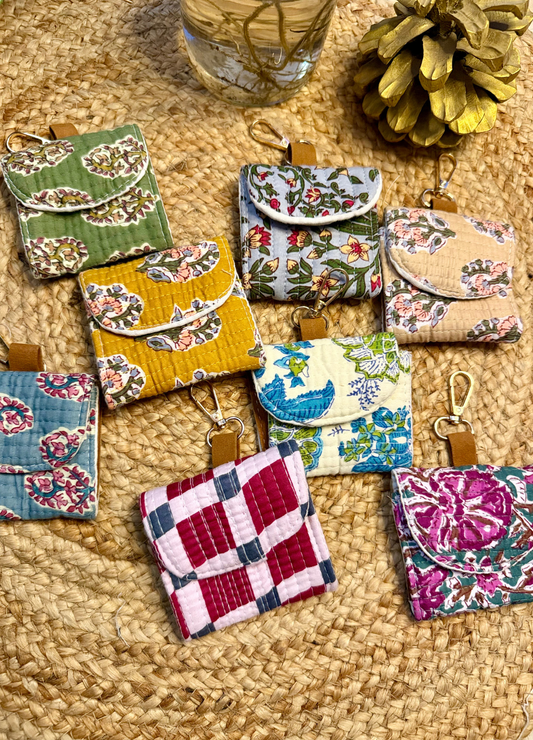 BLOCK PRINTED EARPOD CASES - SET OF 2