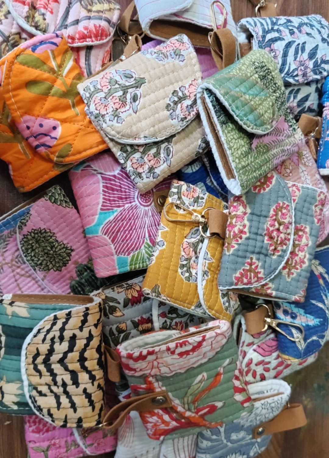 BLOCK PRINTED EARPOD CASES - SET OF 3