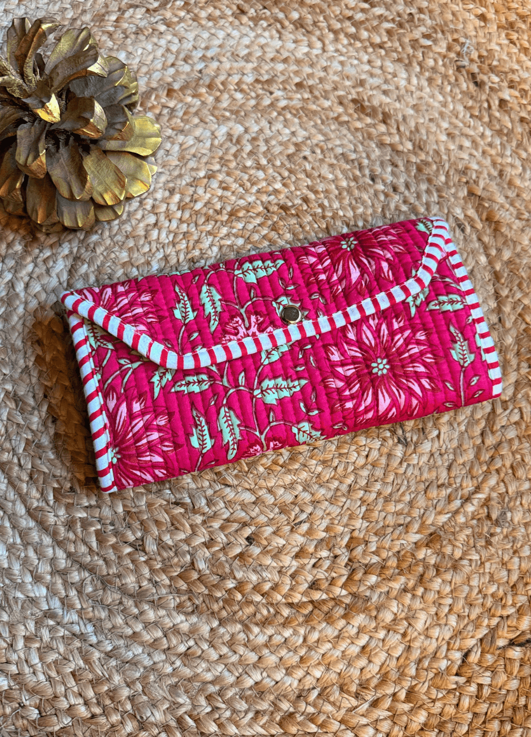 Roll Up Pouch - Pink