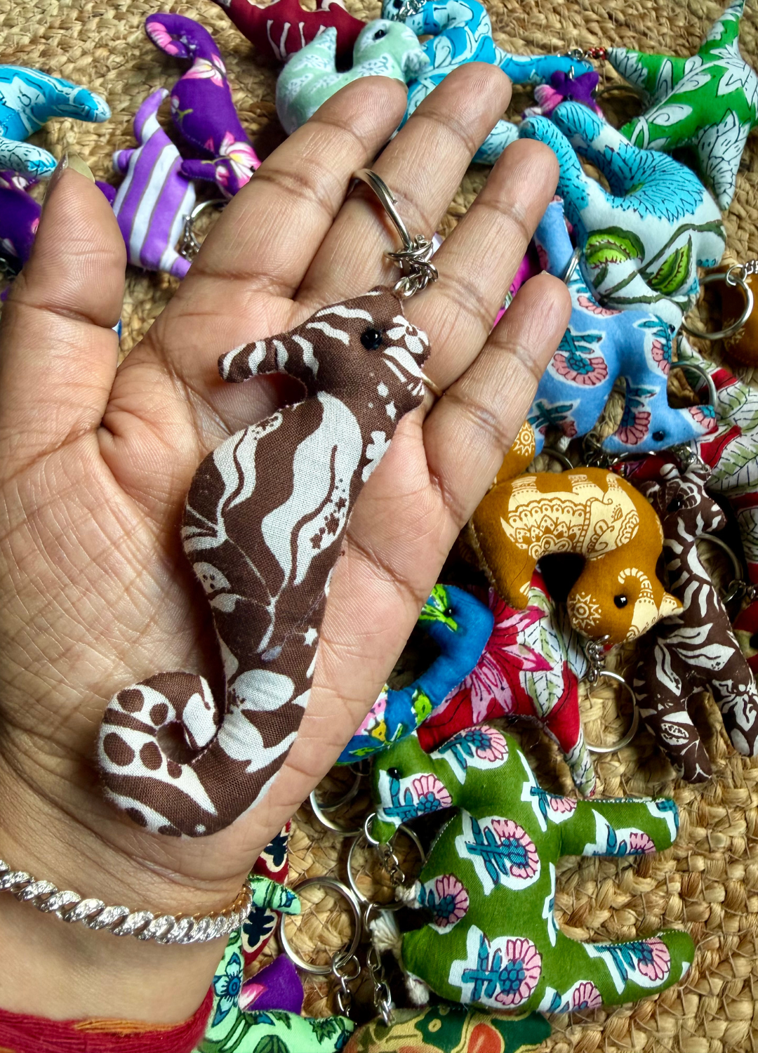 FABRIC KEYCHAINS