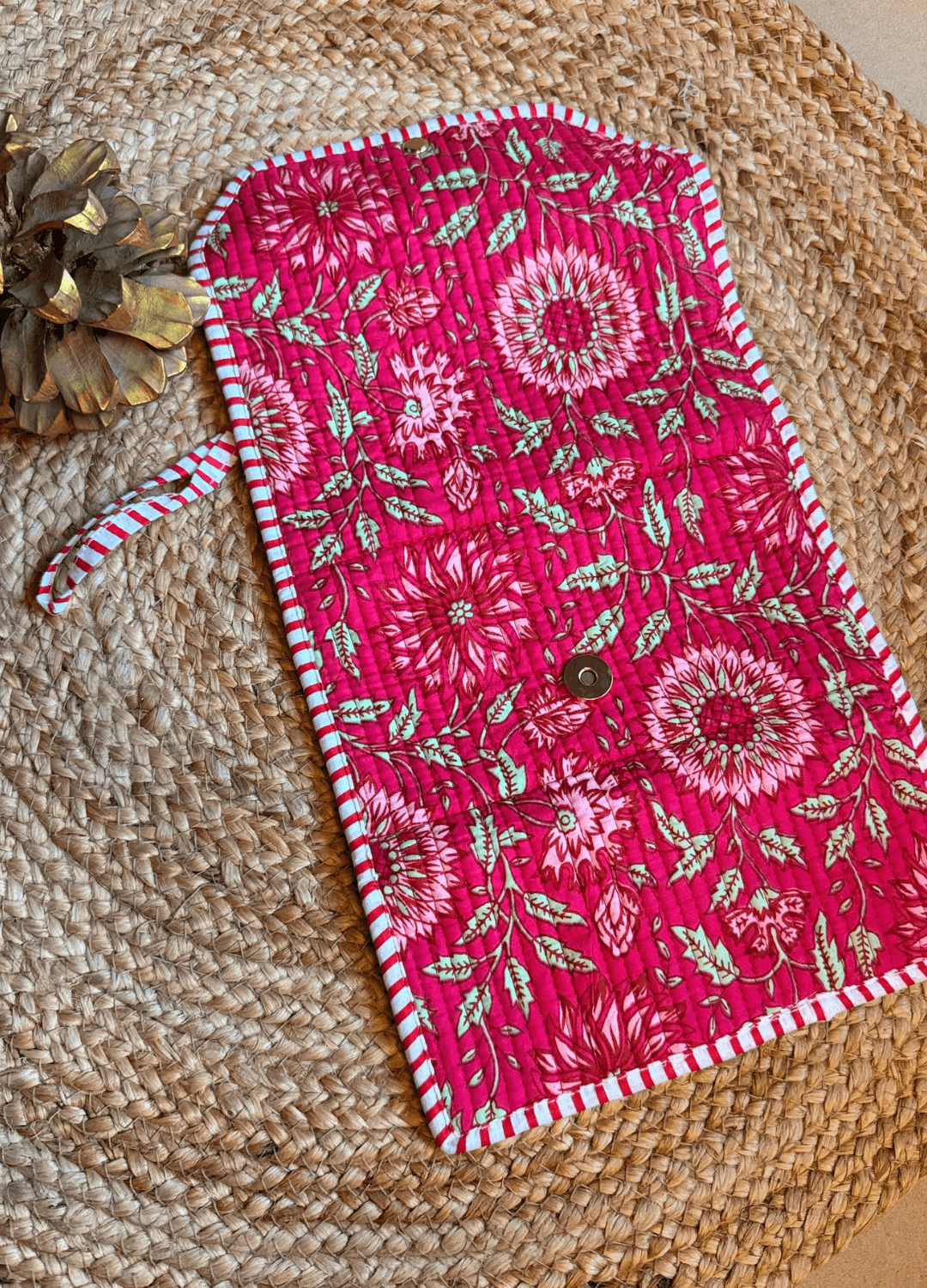 Roll Up Pouch - Pink