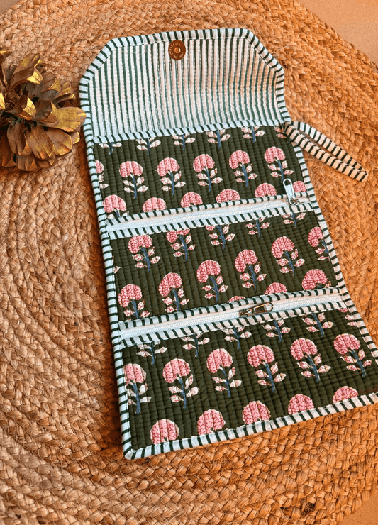 Roll Up Pouch - Green
