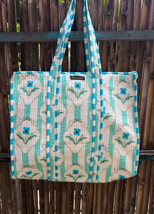 Hand Block Printed Big Tote Bag