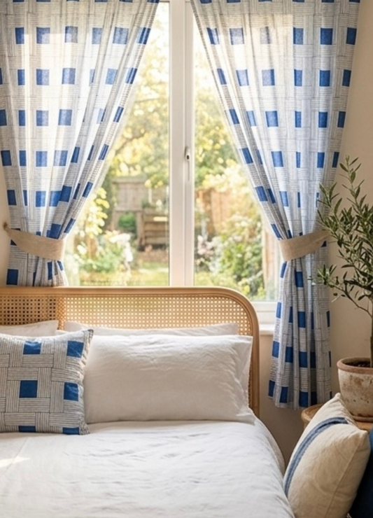 Quirky Collection - Hand Block Print Curtains