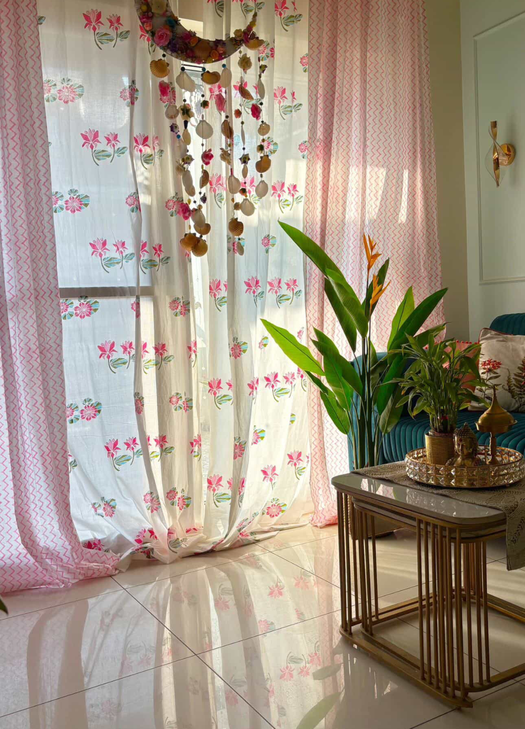 Niharika Collection - Block Print Curtains