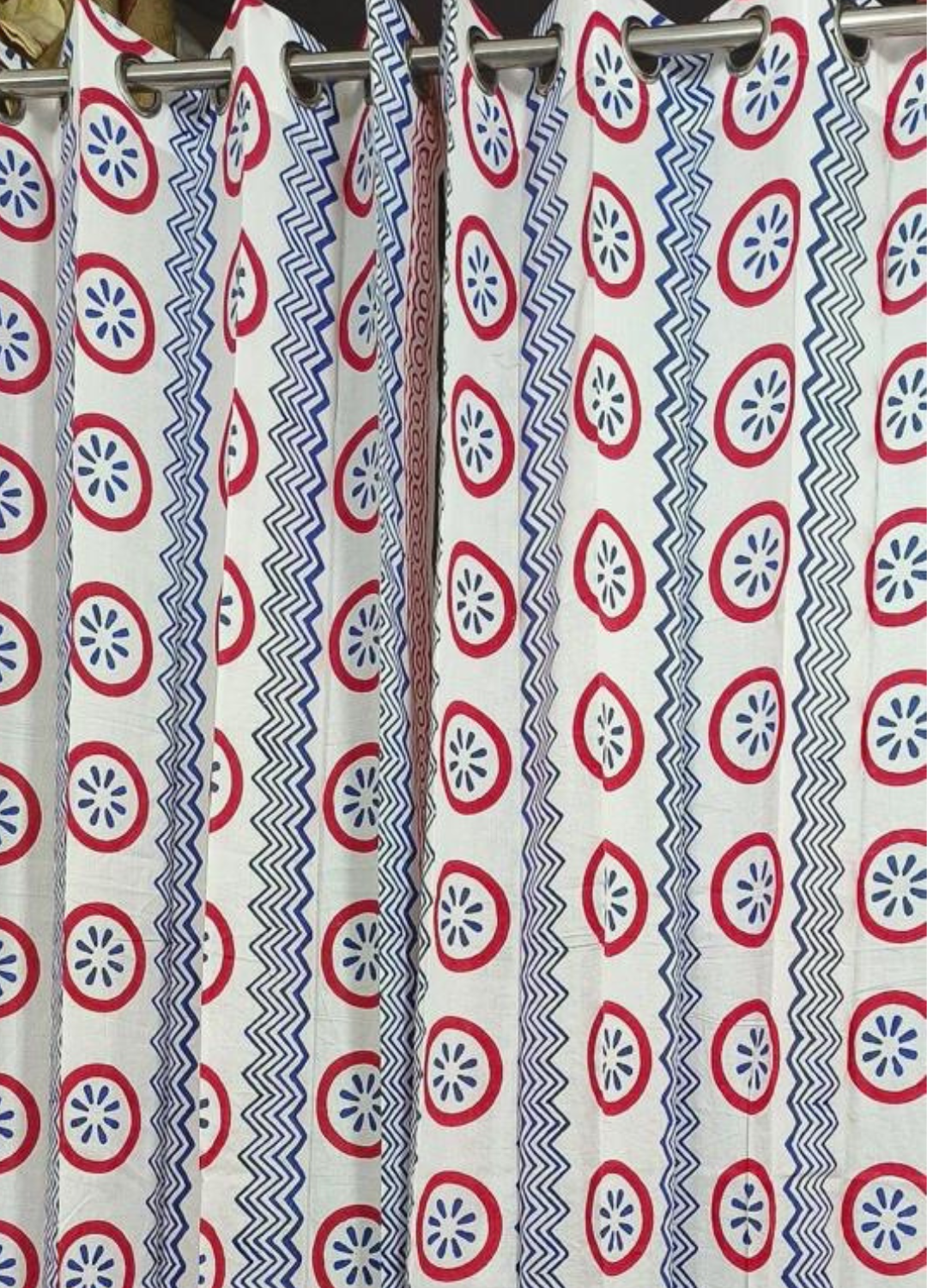 Quirky Collection -Hand Block Print Curtains