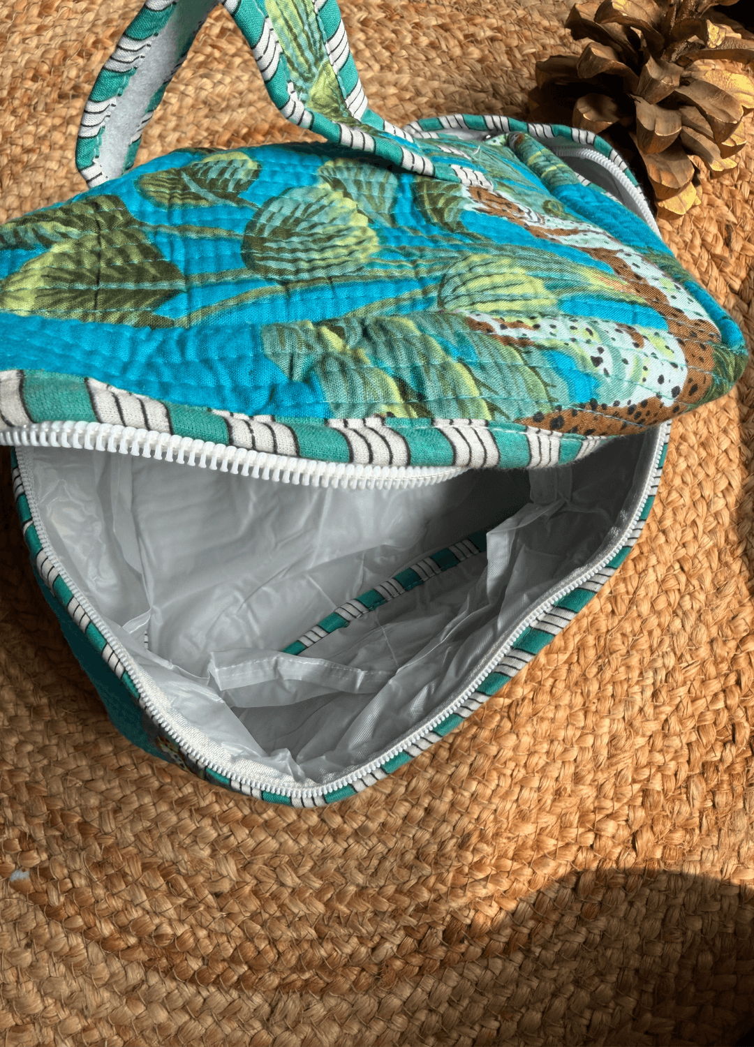 Quilted Vanity Bag – Travel Friendly Organizer