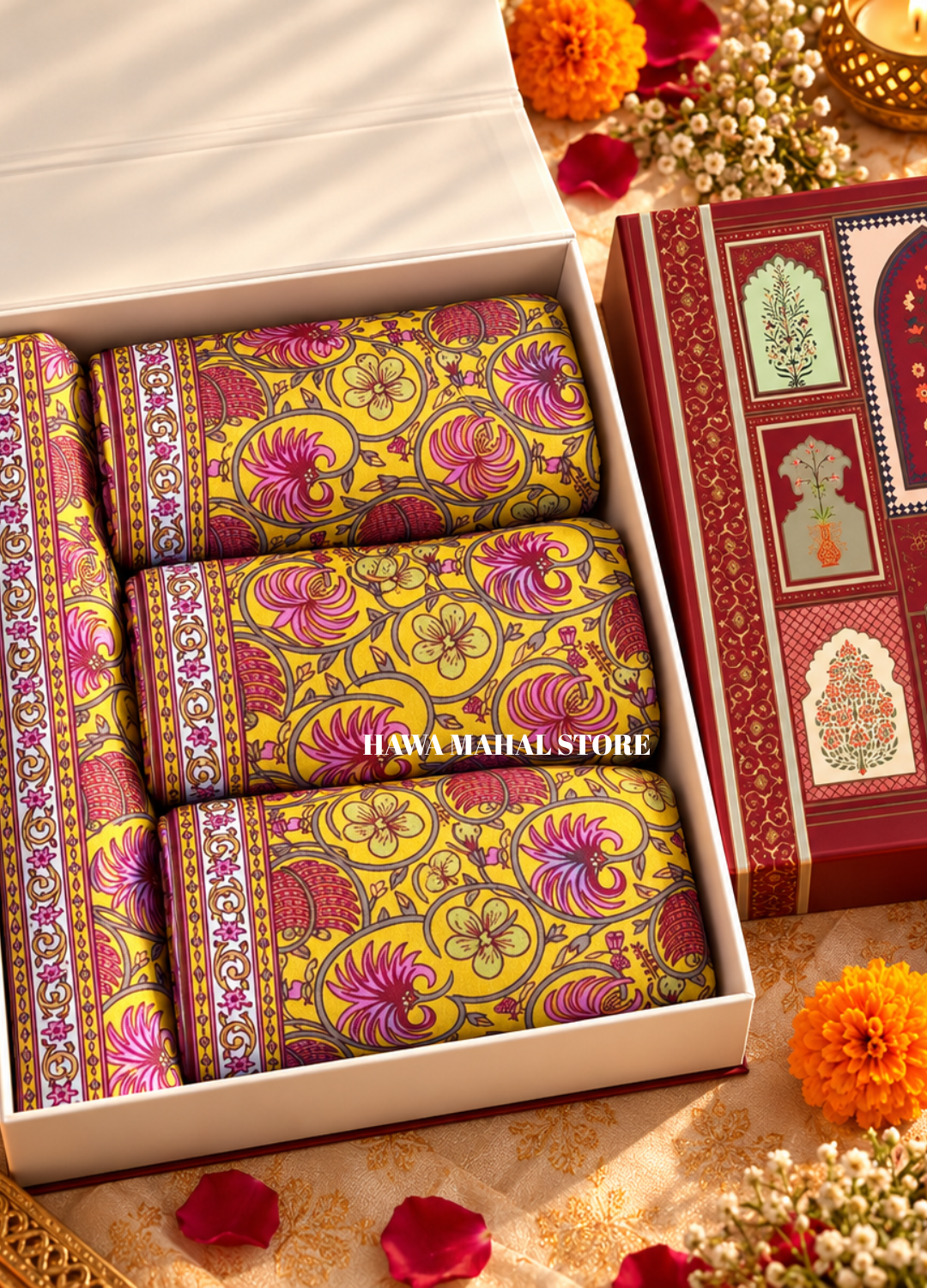 GIFT BOX - TABLE LINEN (14 PC SET)