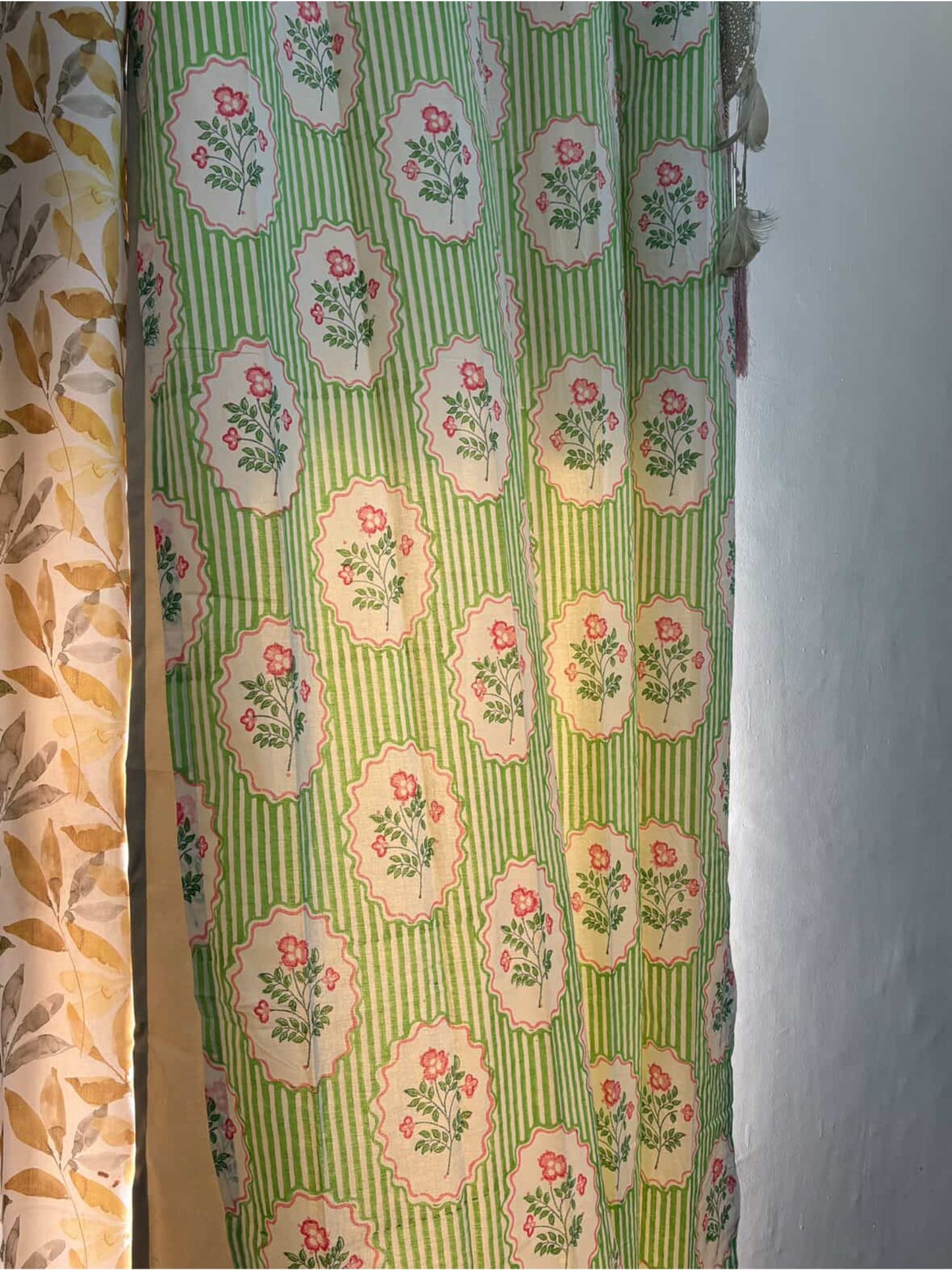 Taruni - Block Print Curtains (Price for 1 Pc)