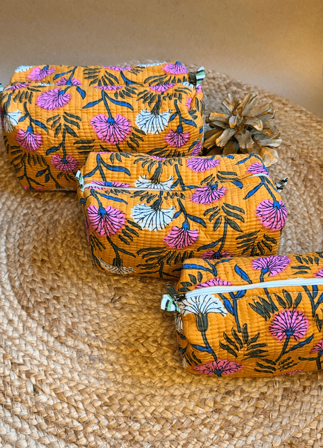Multipurpose Toiletry Bags- Set of 3