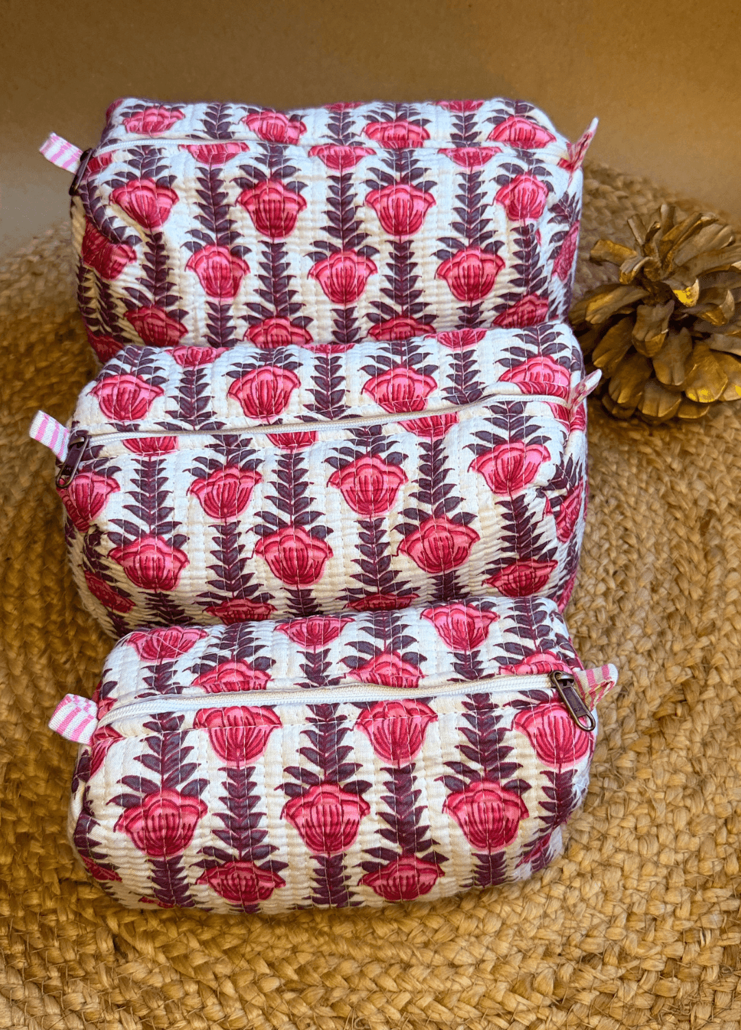 Multipurpose Toiletry Bags- Set of 3