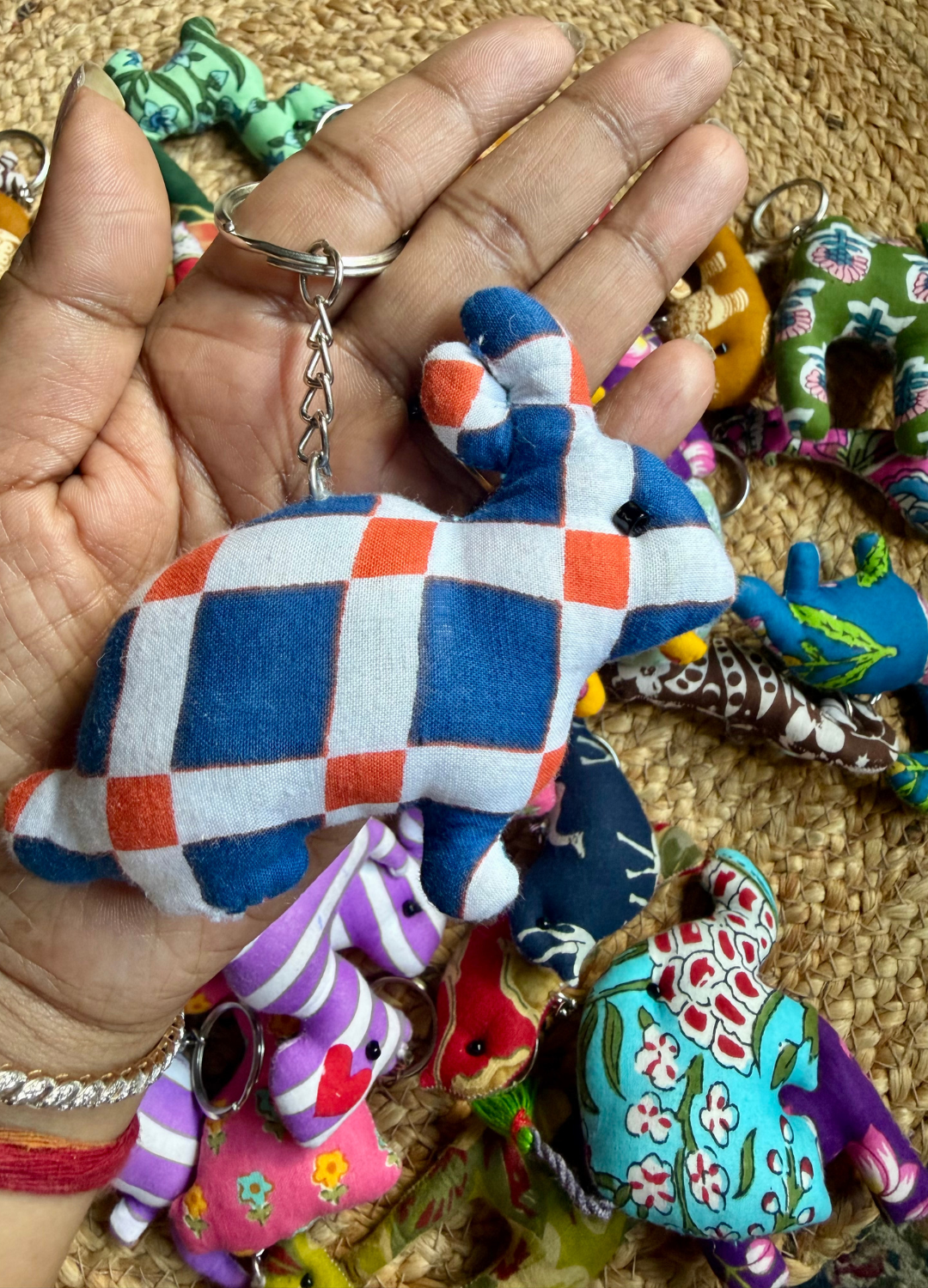 FABRIC KEYCHAINS