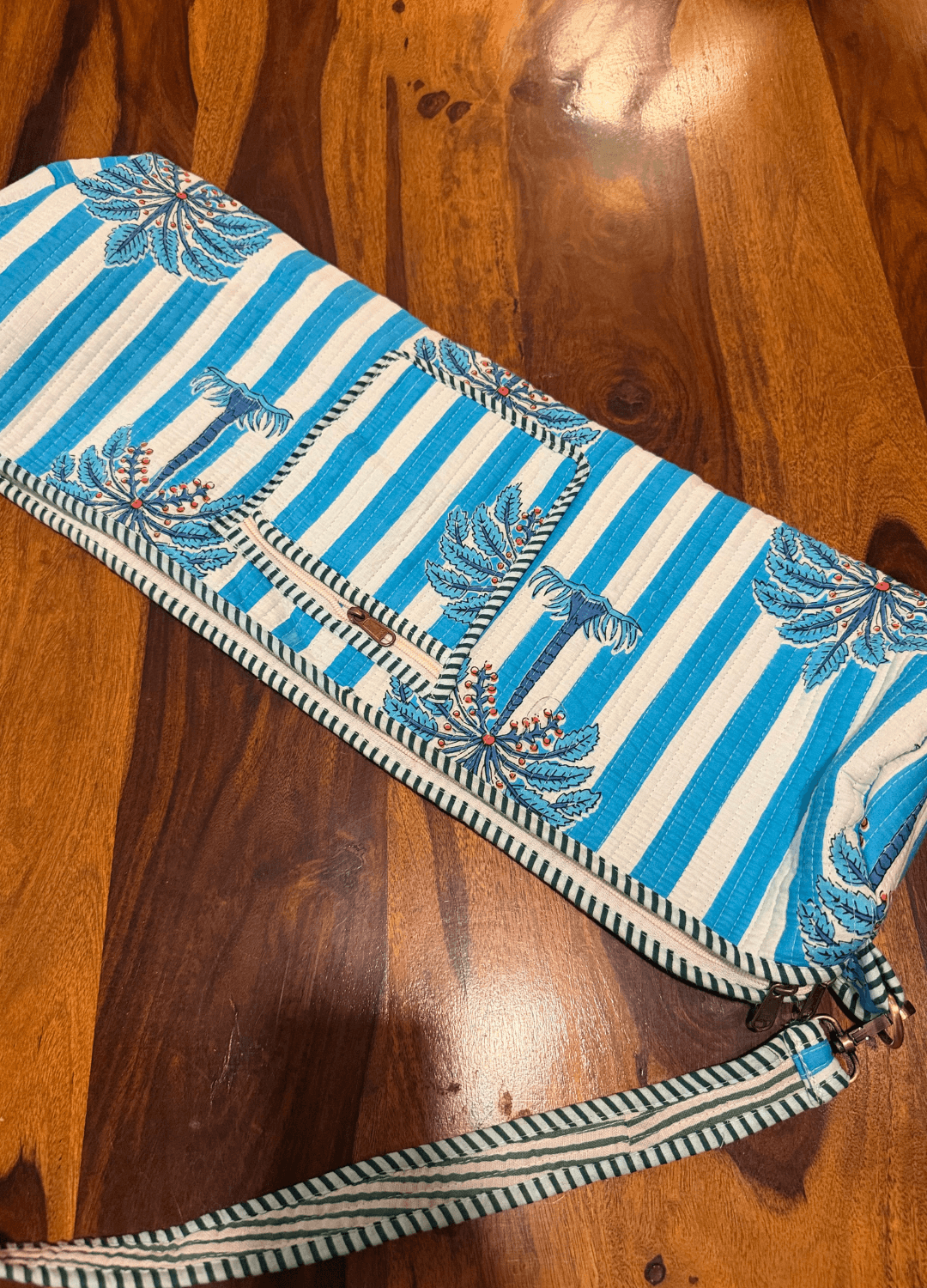 Yoga Sling Bag- Blue