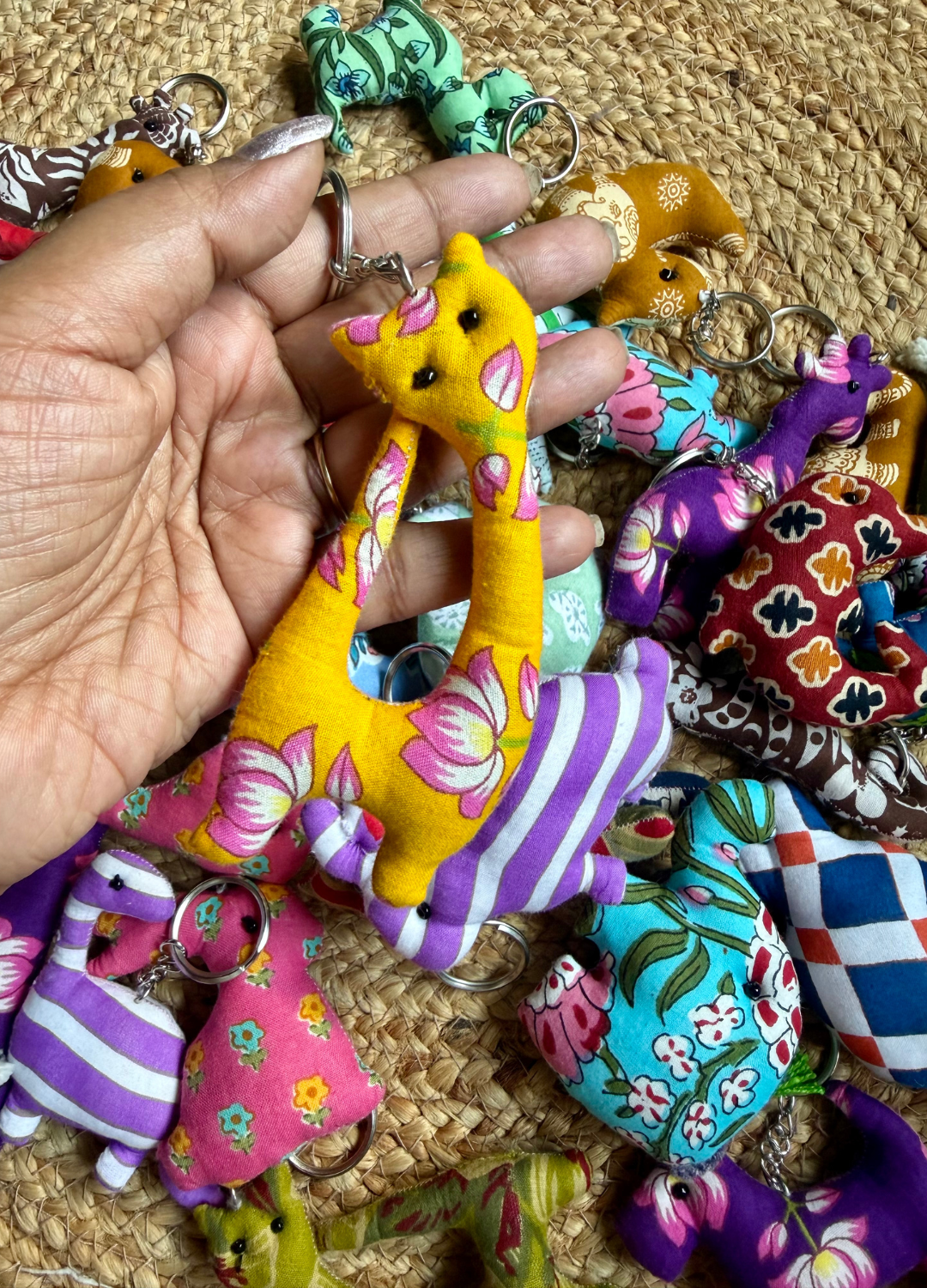 FABRIC KEYCHAINS