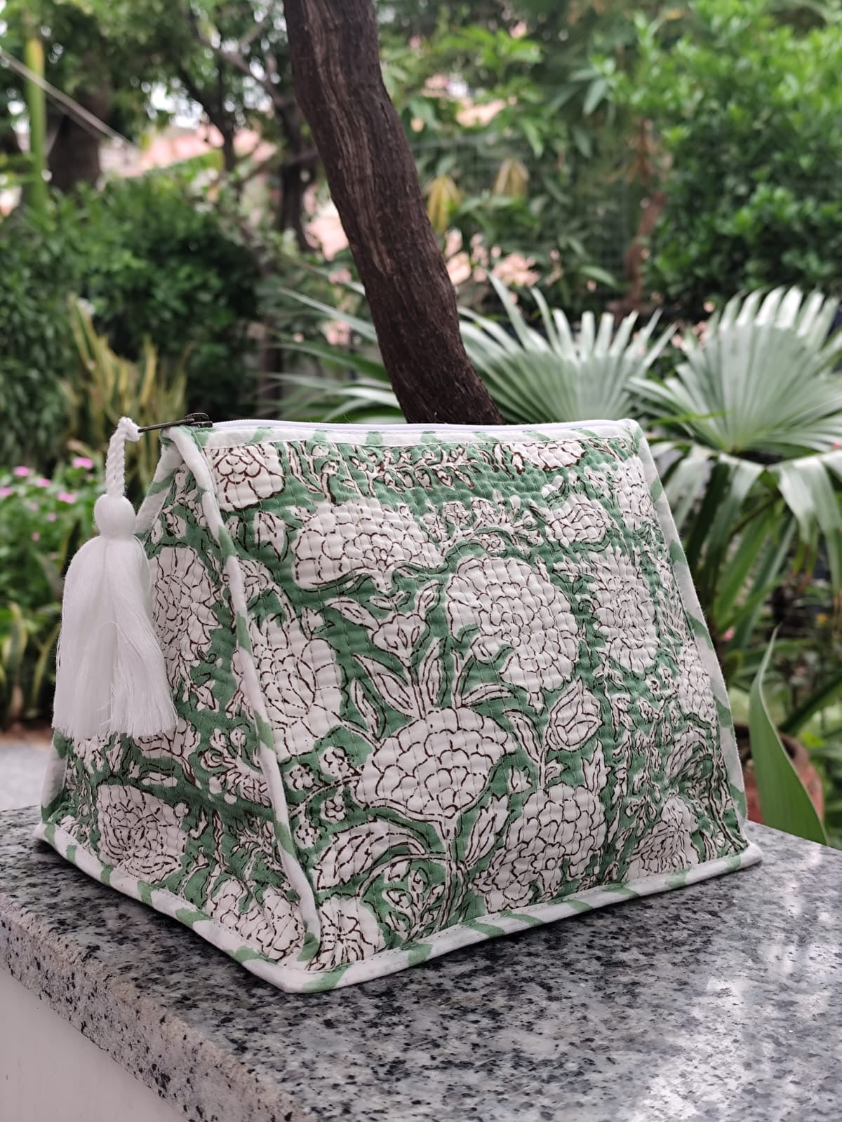 Triangular Vanity Bag