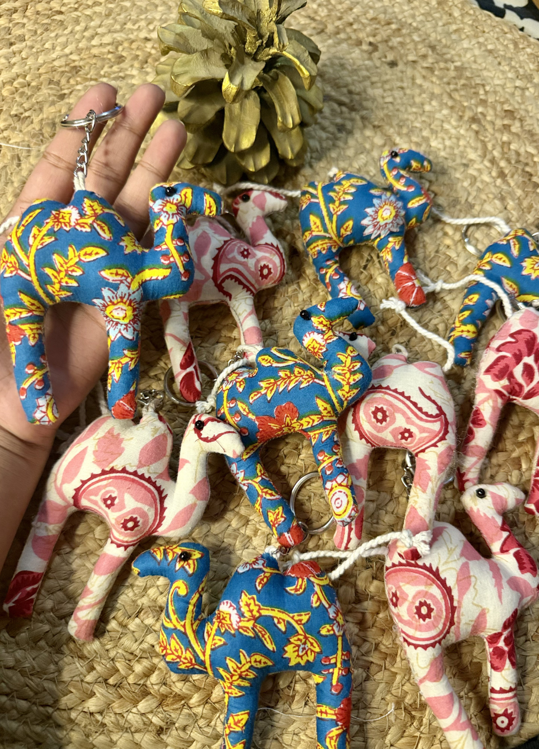 FABRIC KEYCHAINS