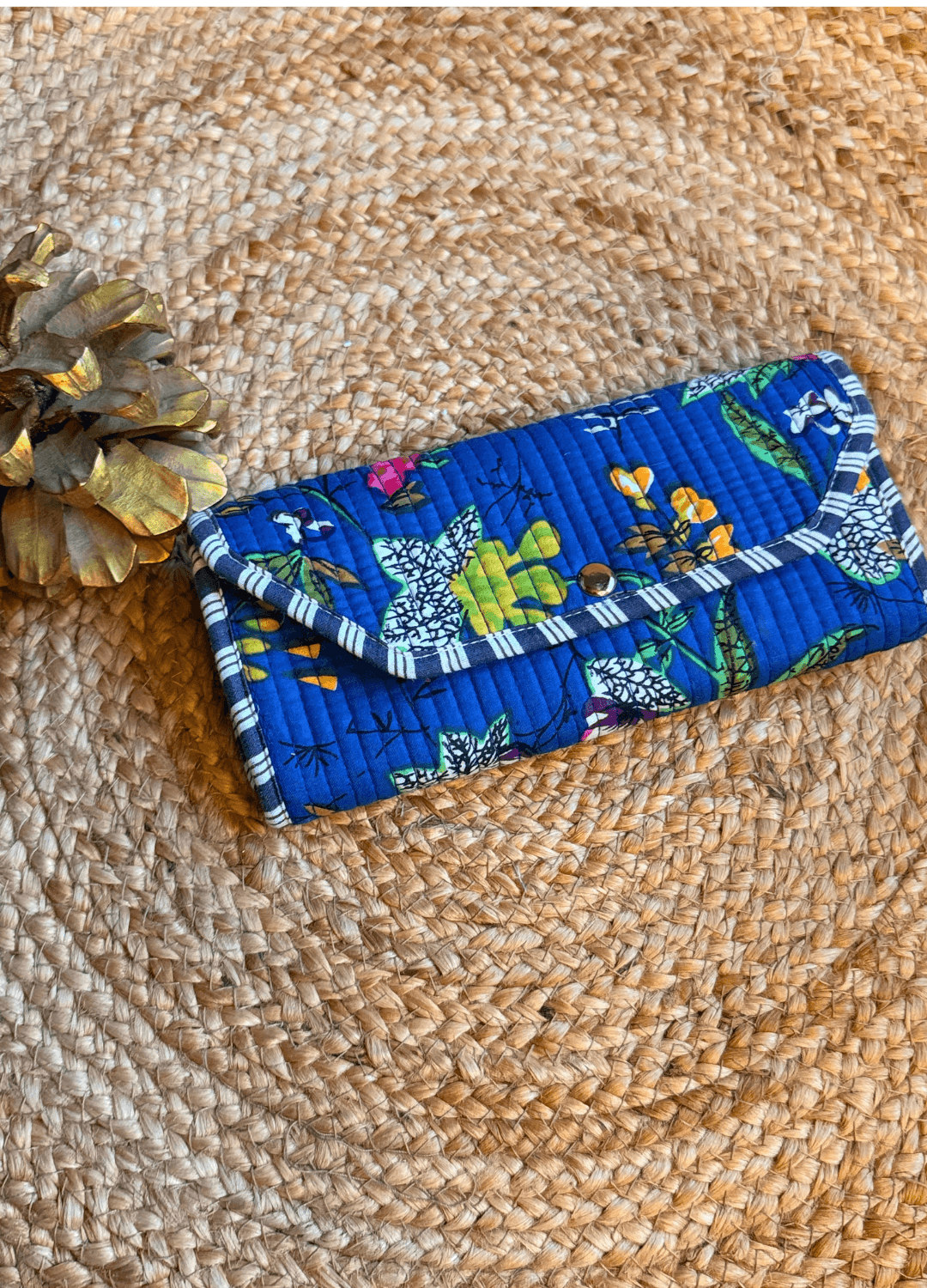 Roll Up Pouch - Blue
