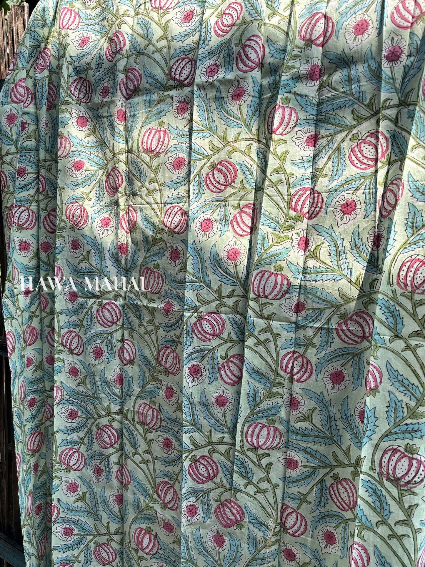 Nikhat Collection Block Print Curtains(Price for 1 Pc)