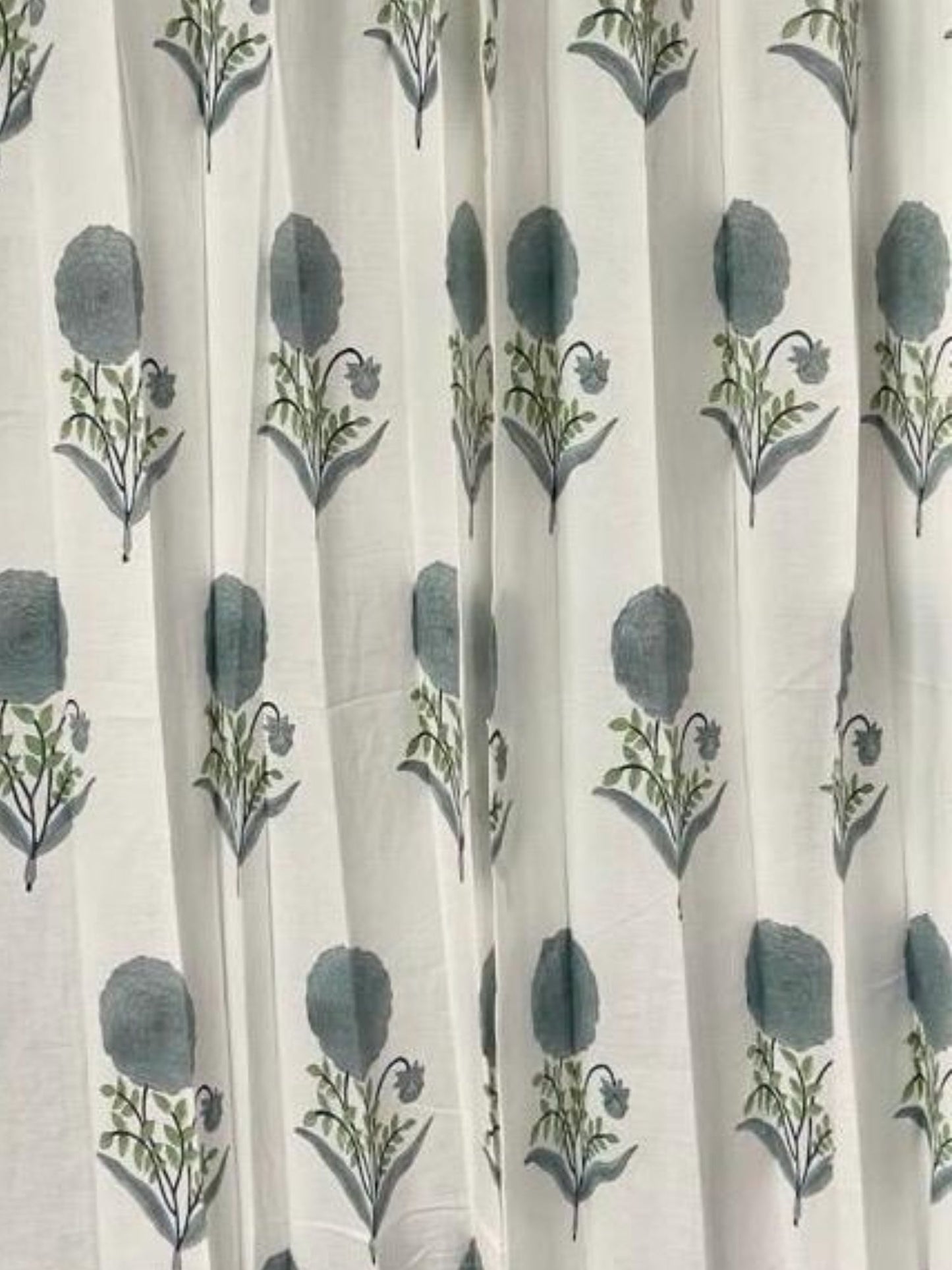 Booti Bagh Collection Block Print Curtain