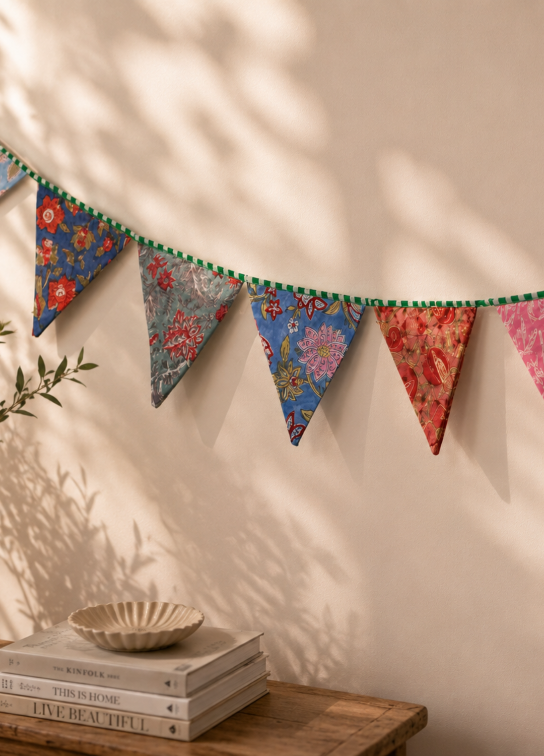 BLOCK PRINTED BUNTING