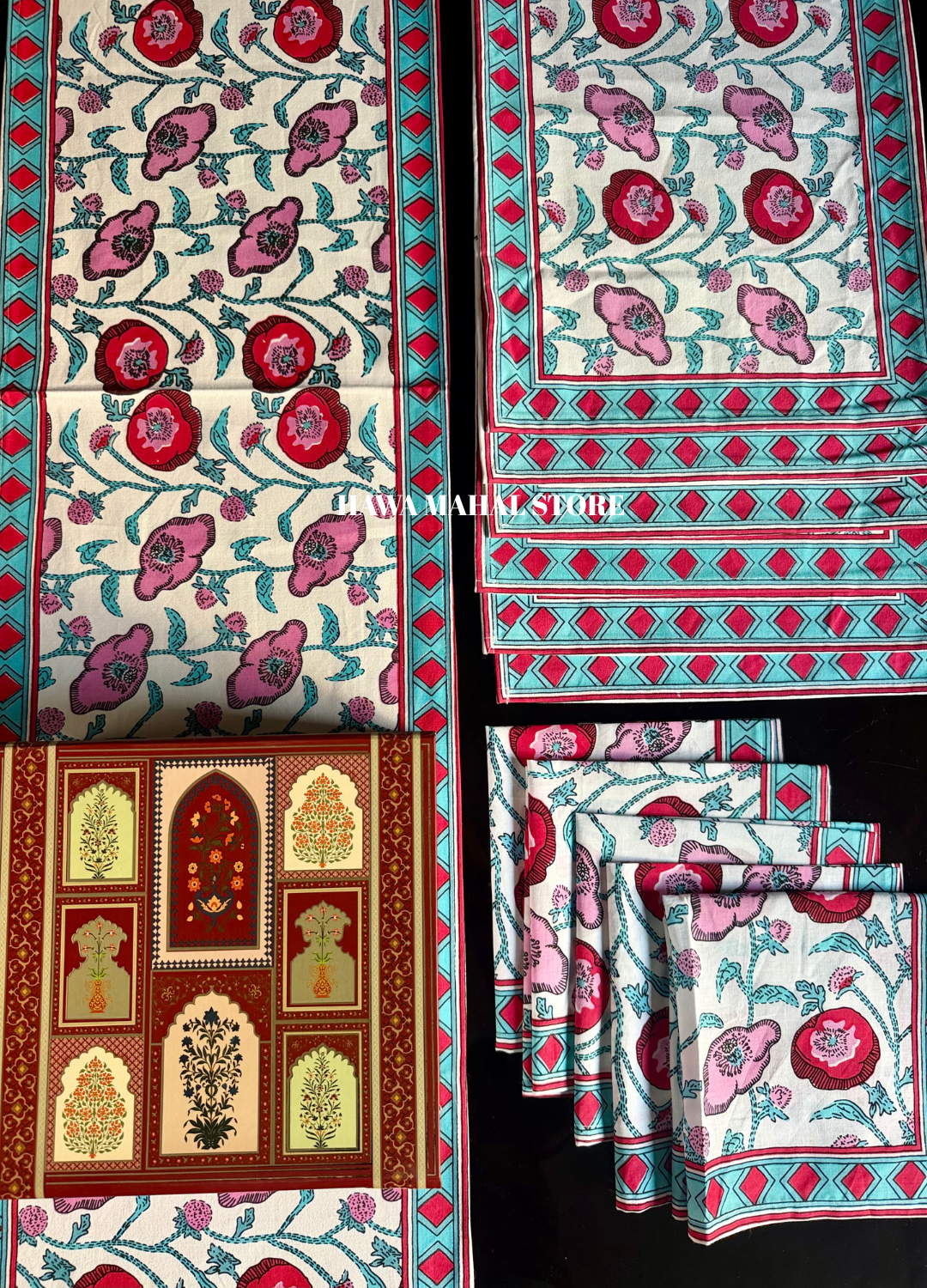 GIFT BOX - TABLE LINEN (14 PC SET)