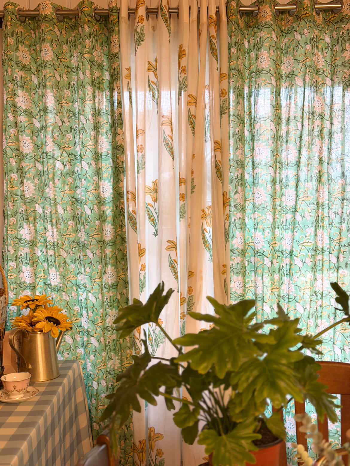 Sunhera Bagh Collection - Block print curtains