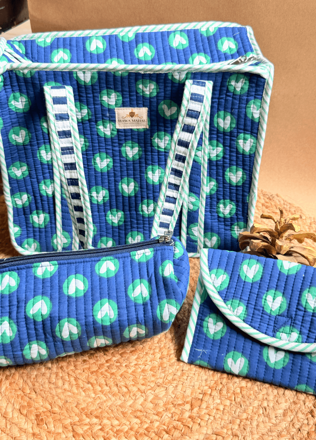 Set of 3 Kids Combo- Mini Tote, Pouch, Purse