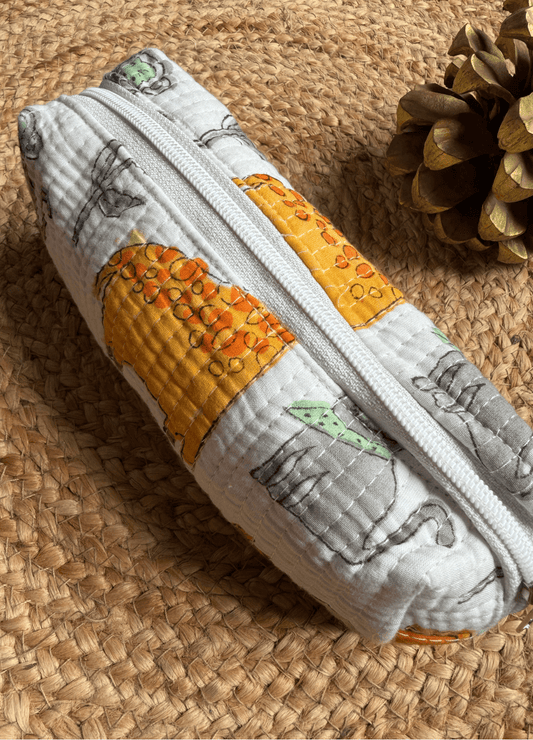 Pencil Pouch - White