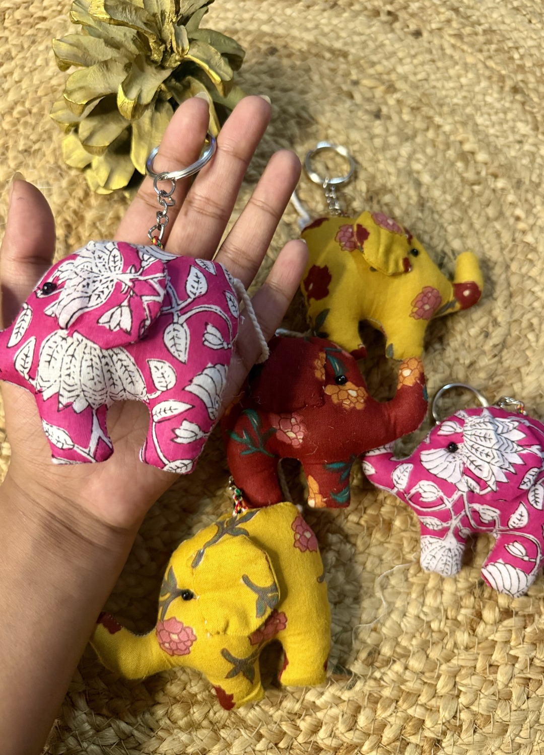 FABRIC KEYCHAINS