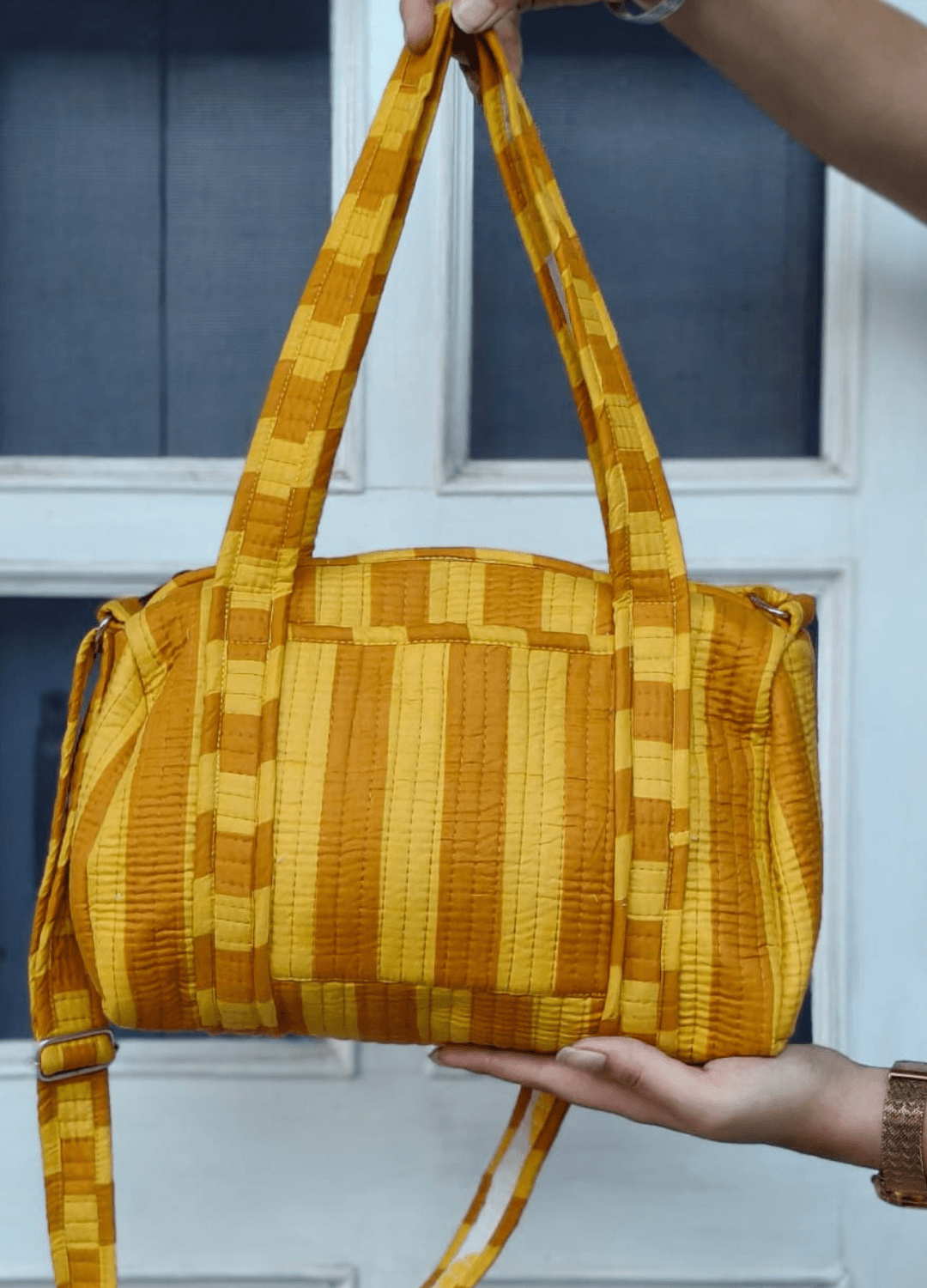 Mini Duffle Bag - Yellow