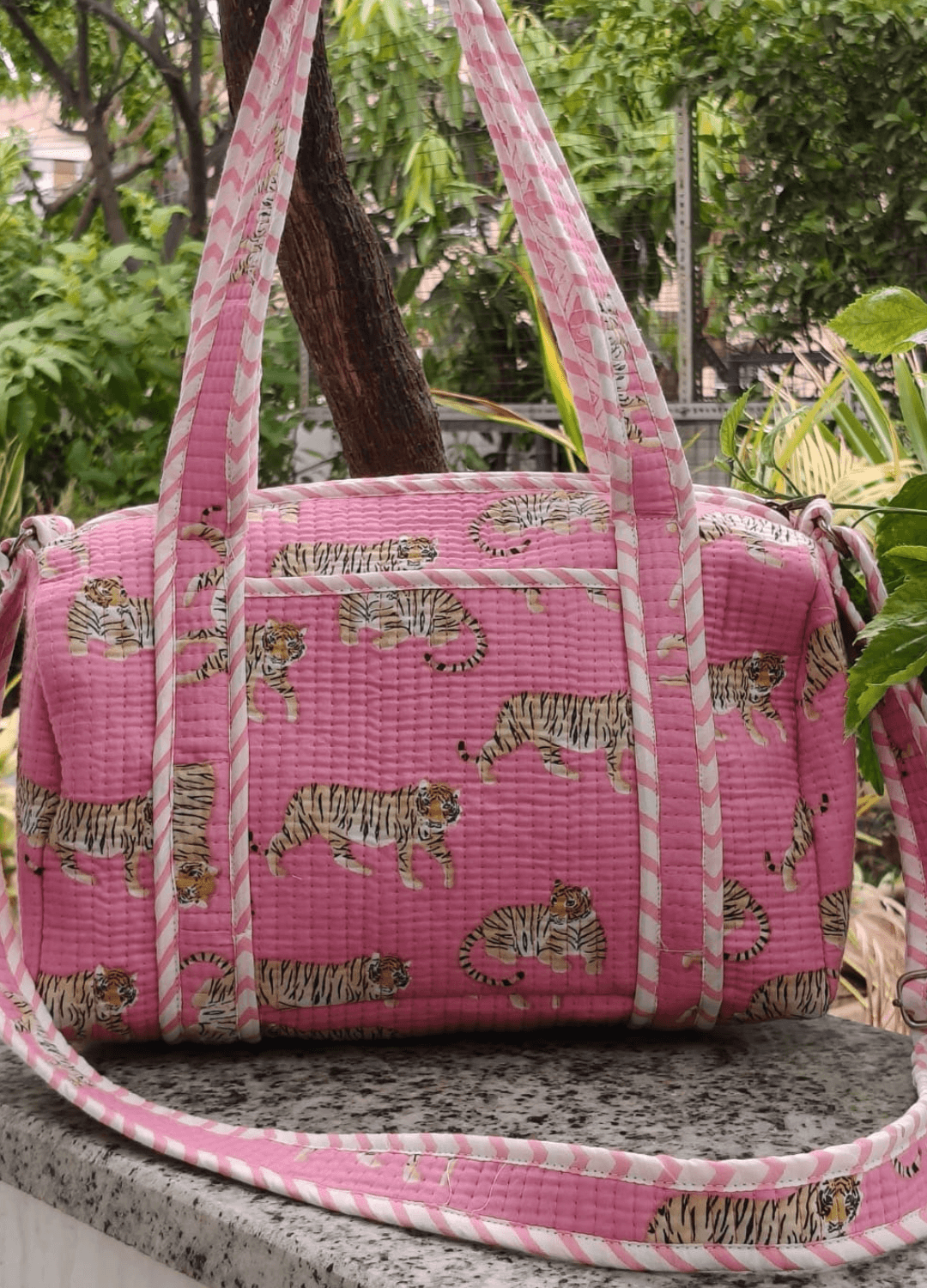 Mini Duffle Bag - Pink