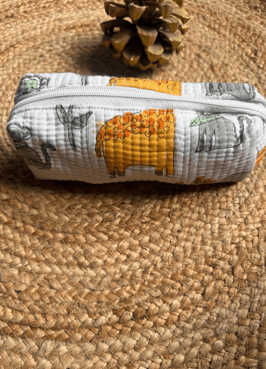 Pencil Pouch - White
