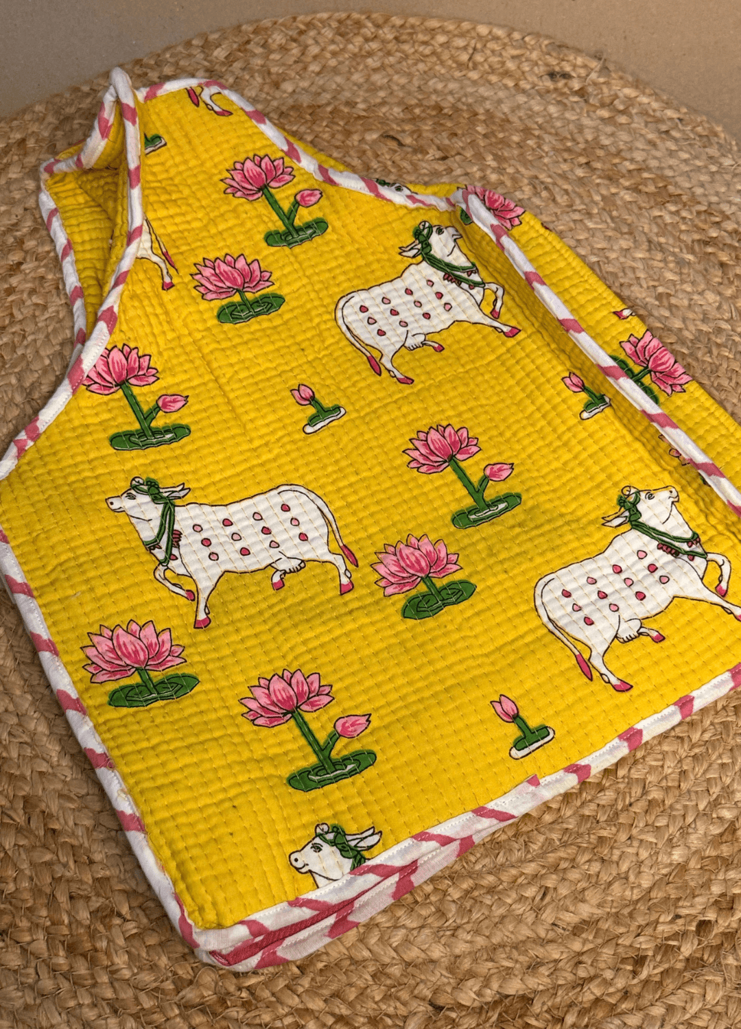 BLOCKPRINT - ZIPPER BLOUSE BAGS