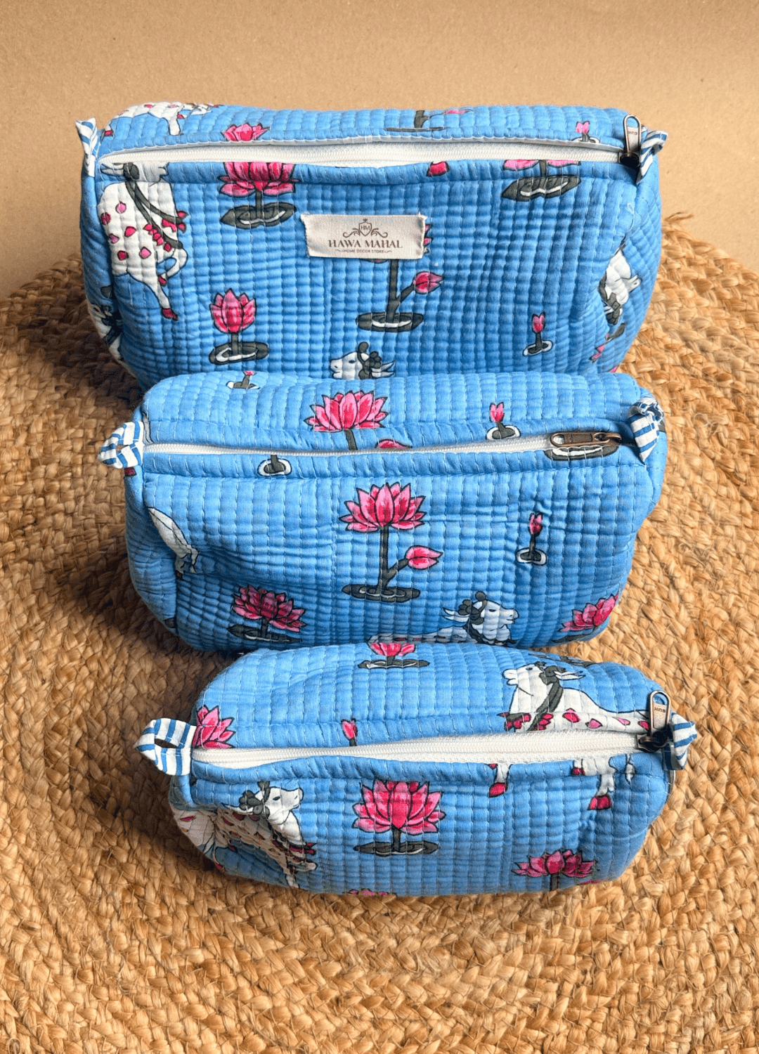 Multipurpose Toiletry Bags- Set of 3