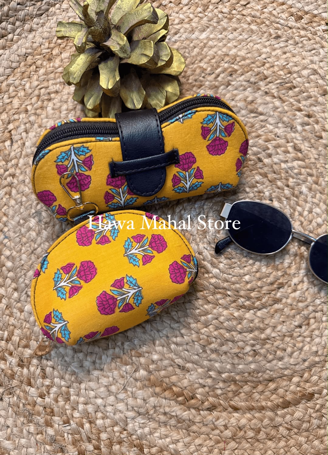 Sunglasses Cover & Mini pouch Combo -2 pc set
