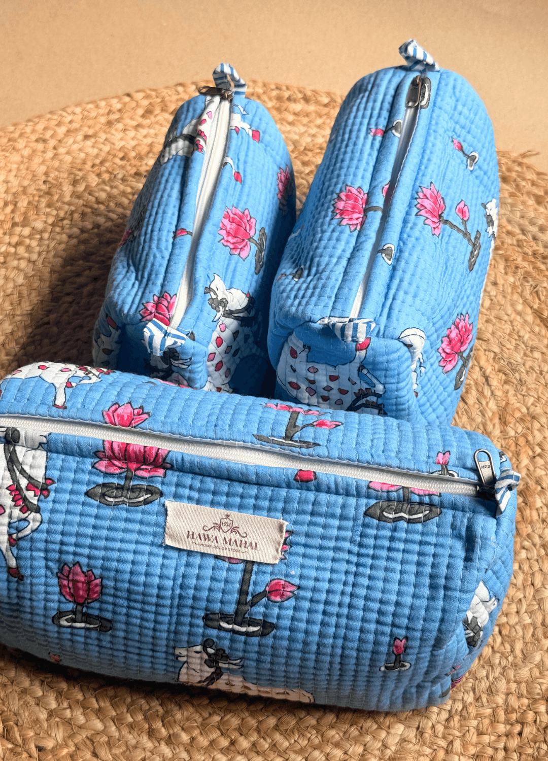 Multipurpose Toiletry Bags- Set of 3