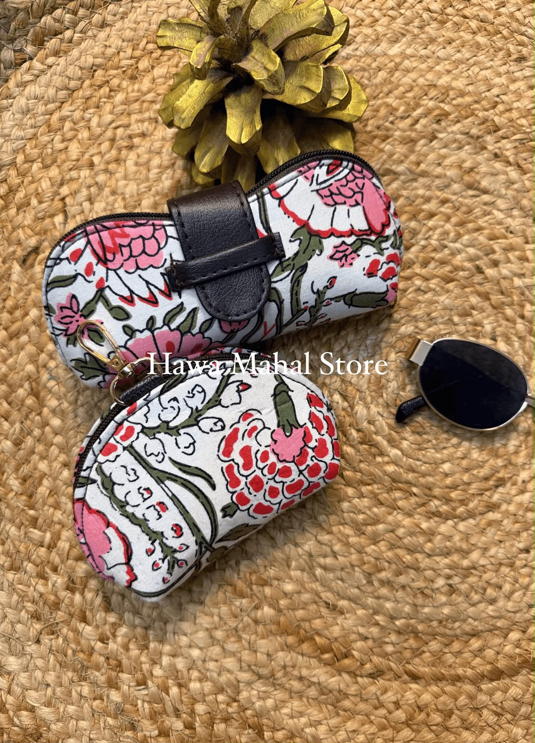 Sunglasses Cover & Mini pouch Combo -2 pc set