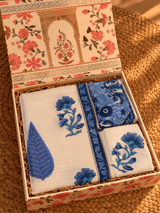 GIFT BOX - BATH LINEN SET ( 4 pc Set)