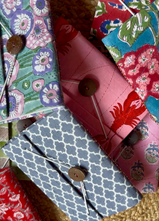 BLOCK PRINTED DIARIES
