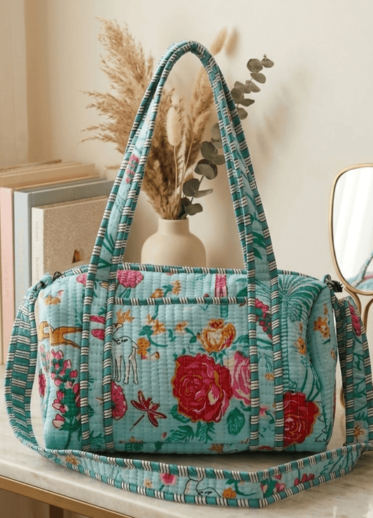 Mini Duffle Bag - Blue