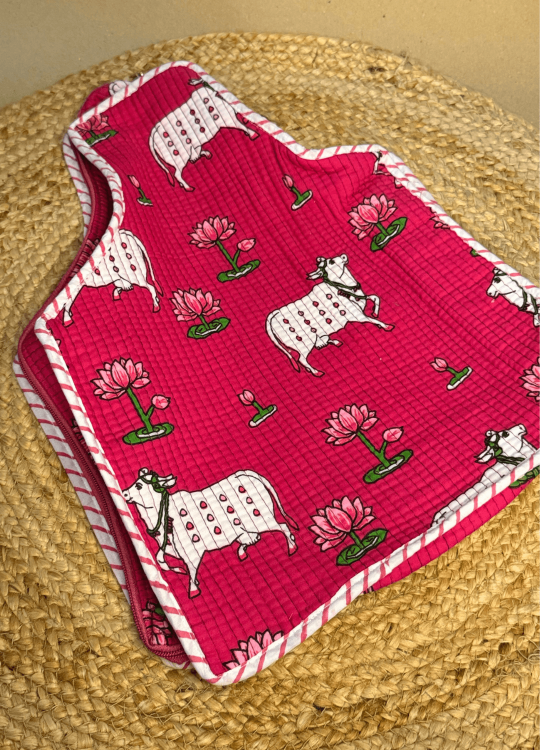 BLOCKPRINT - ZIPPER BLOUSE BAGS