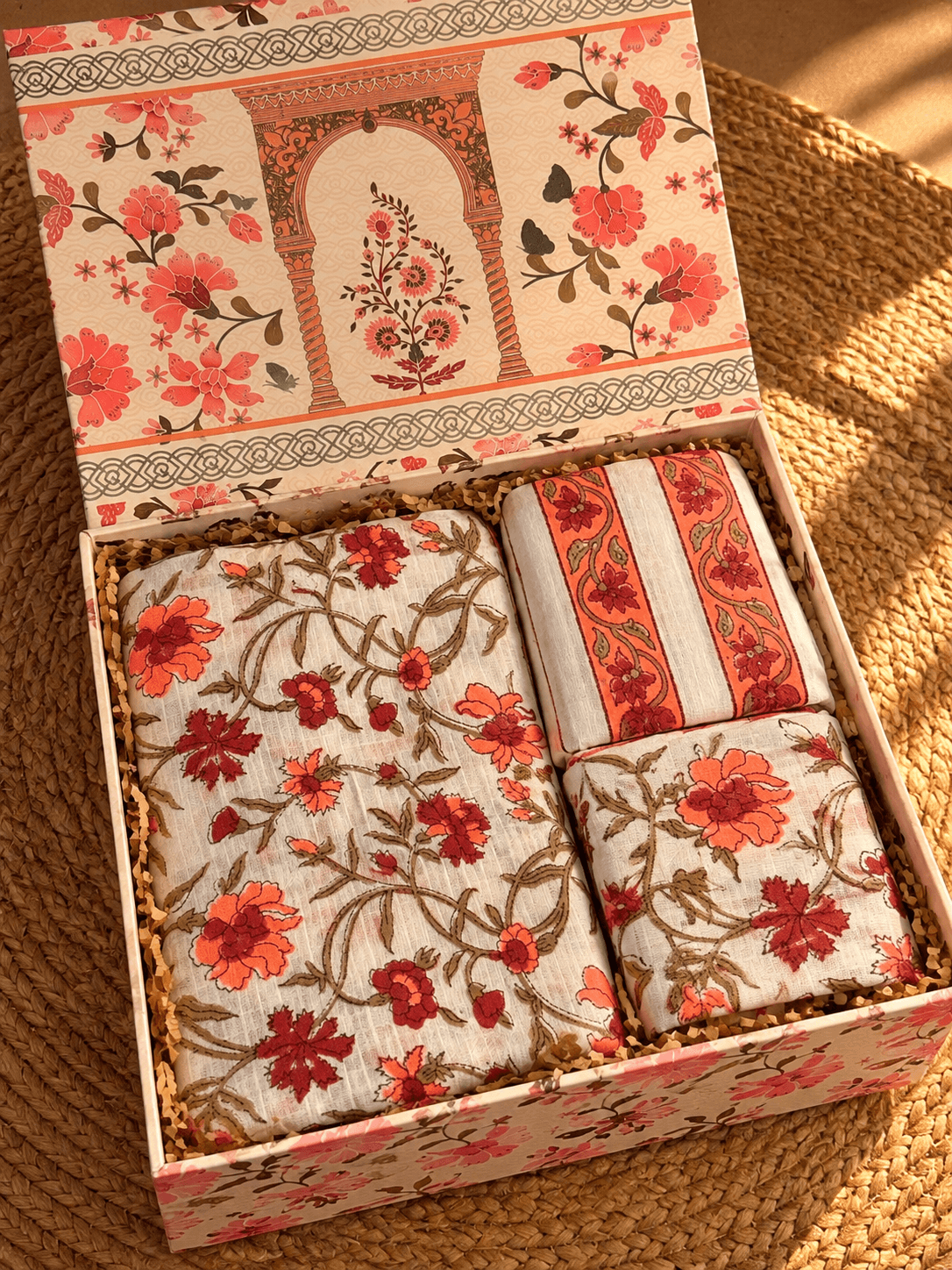 GIFT BOX - BATH LINEN SET ( 4 pc Set)