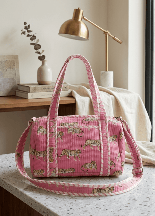 Mini Duffle Bag - Pink