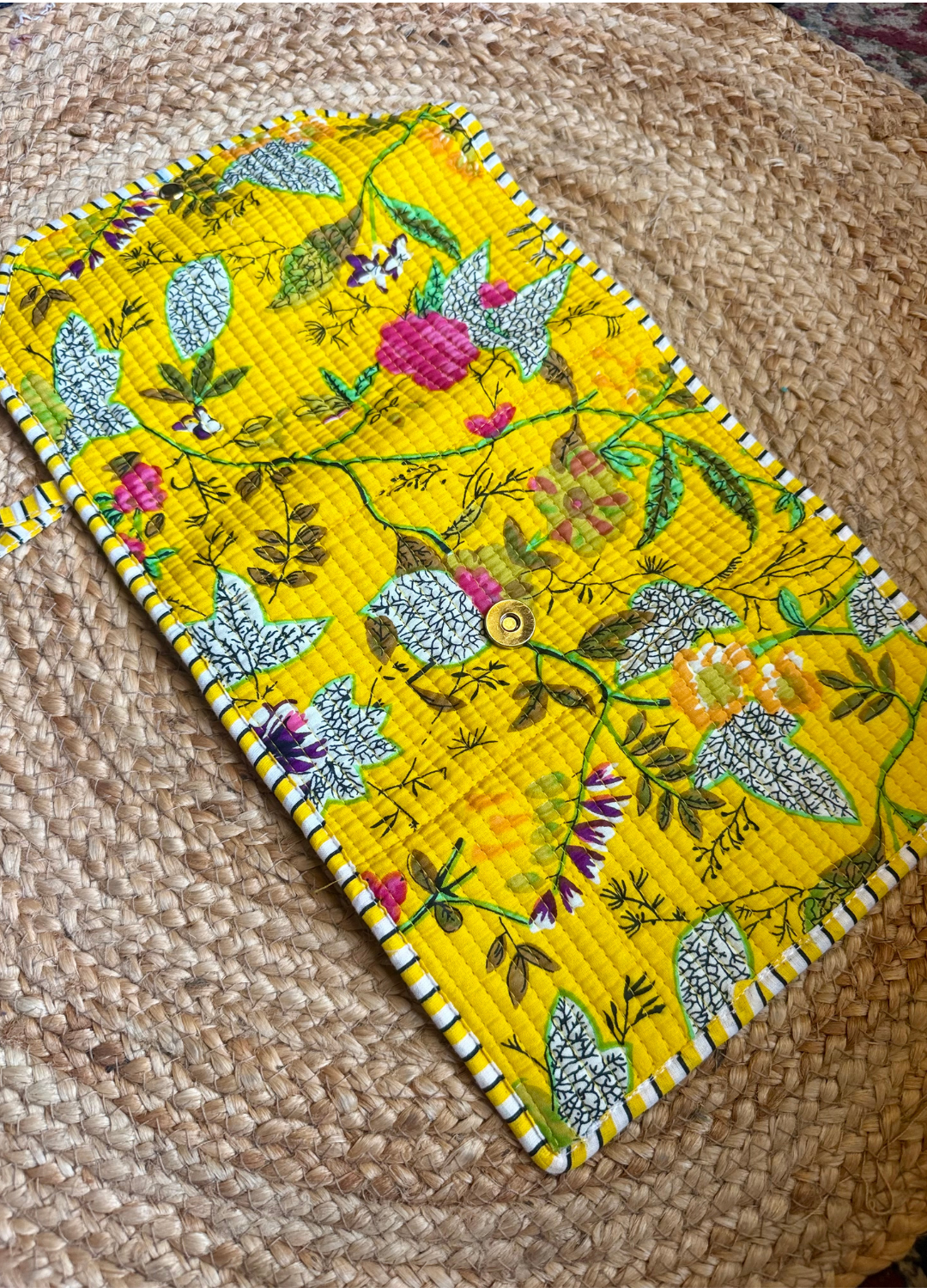 Roll Up Pouch - Yellow