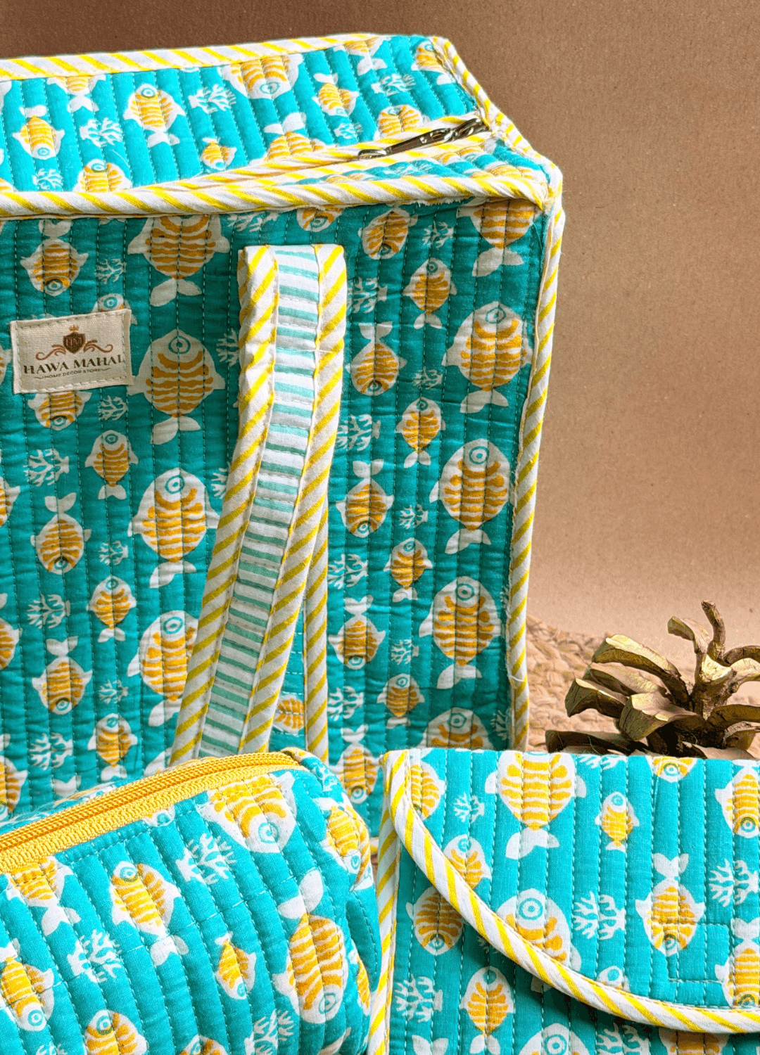 Set of 3 Kids Combo- Mini Tote, Pouch, Purse