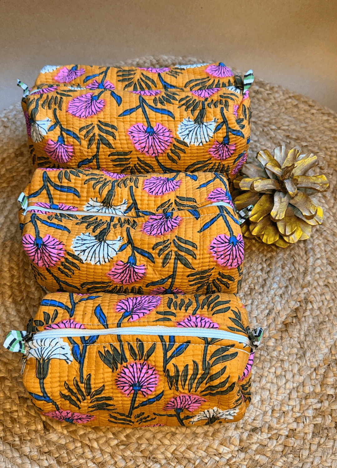 Multipurpose Toiletry Bags- Set of 3