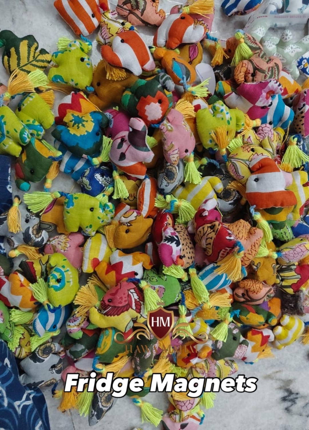 FABRIC FRIDGE MAGNETS