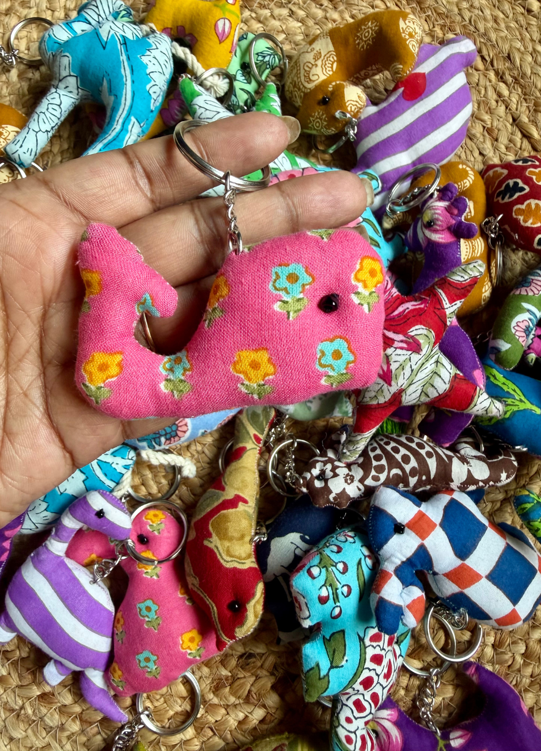 FABRIC KEYCHAINS